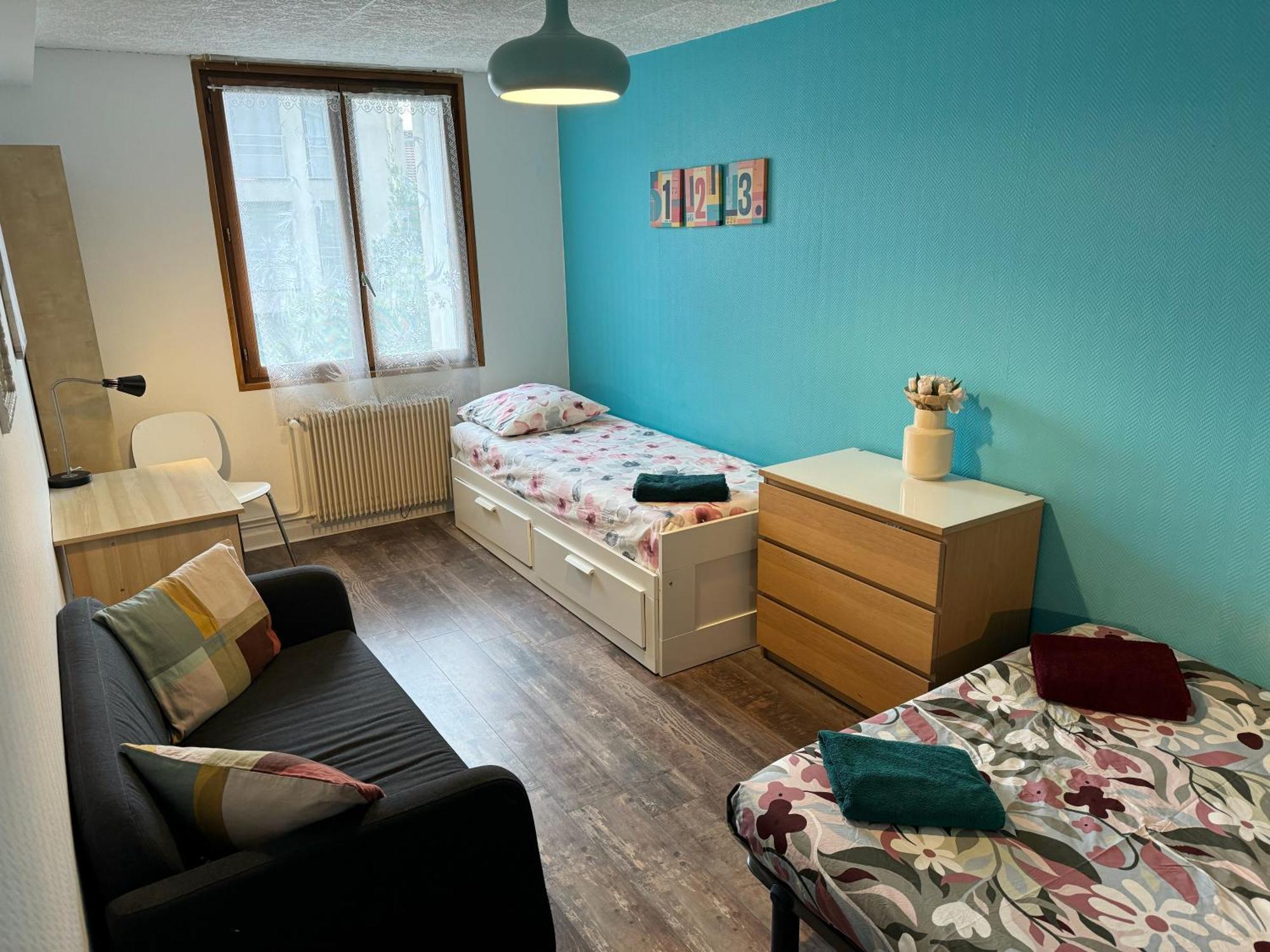 09 Chic & Cosy Grand Appart 4 Pieces 75M2 Hypercentre Wifi Smart Tv Netflix Saint-Etienne  Zewnętrze zdjęcie
