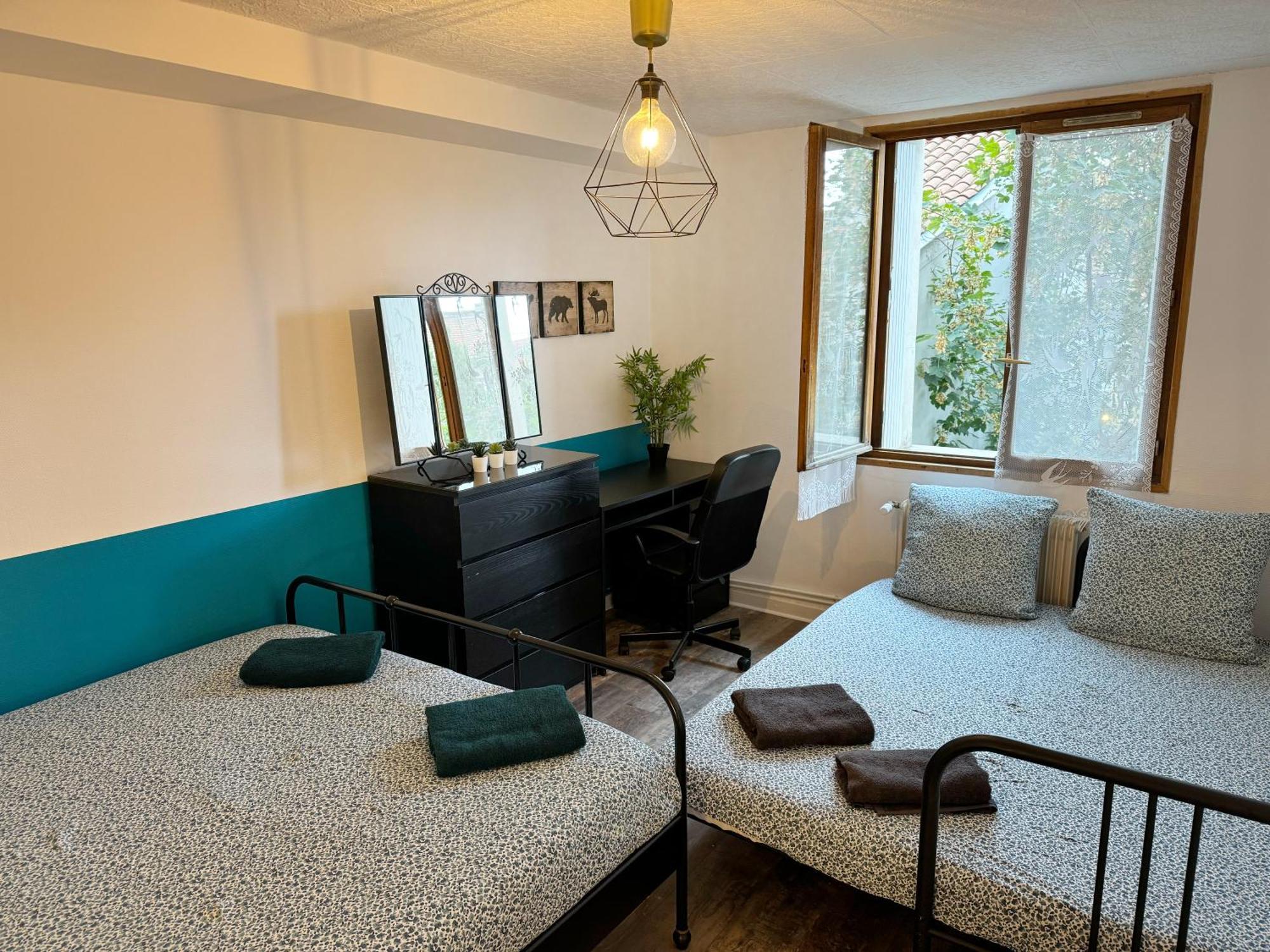 09 Chic & Cosy Grand Appart 4 Pieces 75M2 Hypercentre Wifi Smart Tv Netflix Saint-Etienne  Zewnętrze zdjęcie