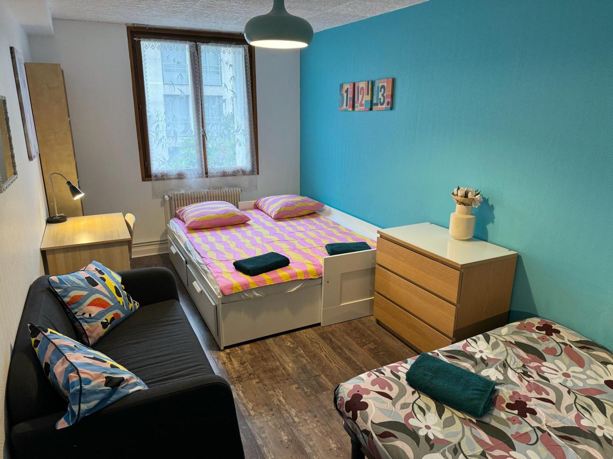 09 Chic & Cosy Grand Appart 4 Pieces 75M2 Hypercentre Wifi Smart Tv Netflix Saint-Etienne  Zewnętrze zdjęcie