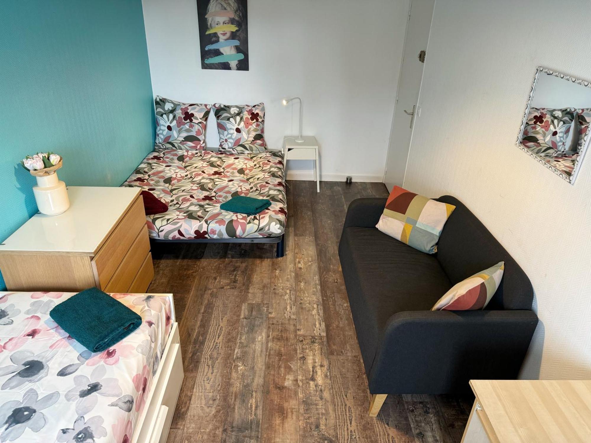 09 Chic & Cosy Grand Appart 4 Pieces 75M2 Hypercentre Wifi Smart Tv Netflix Saint-Etienne  Zewnętrze zdjęcie