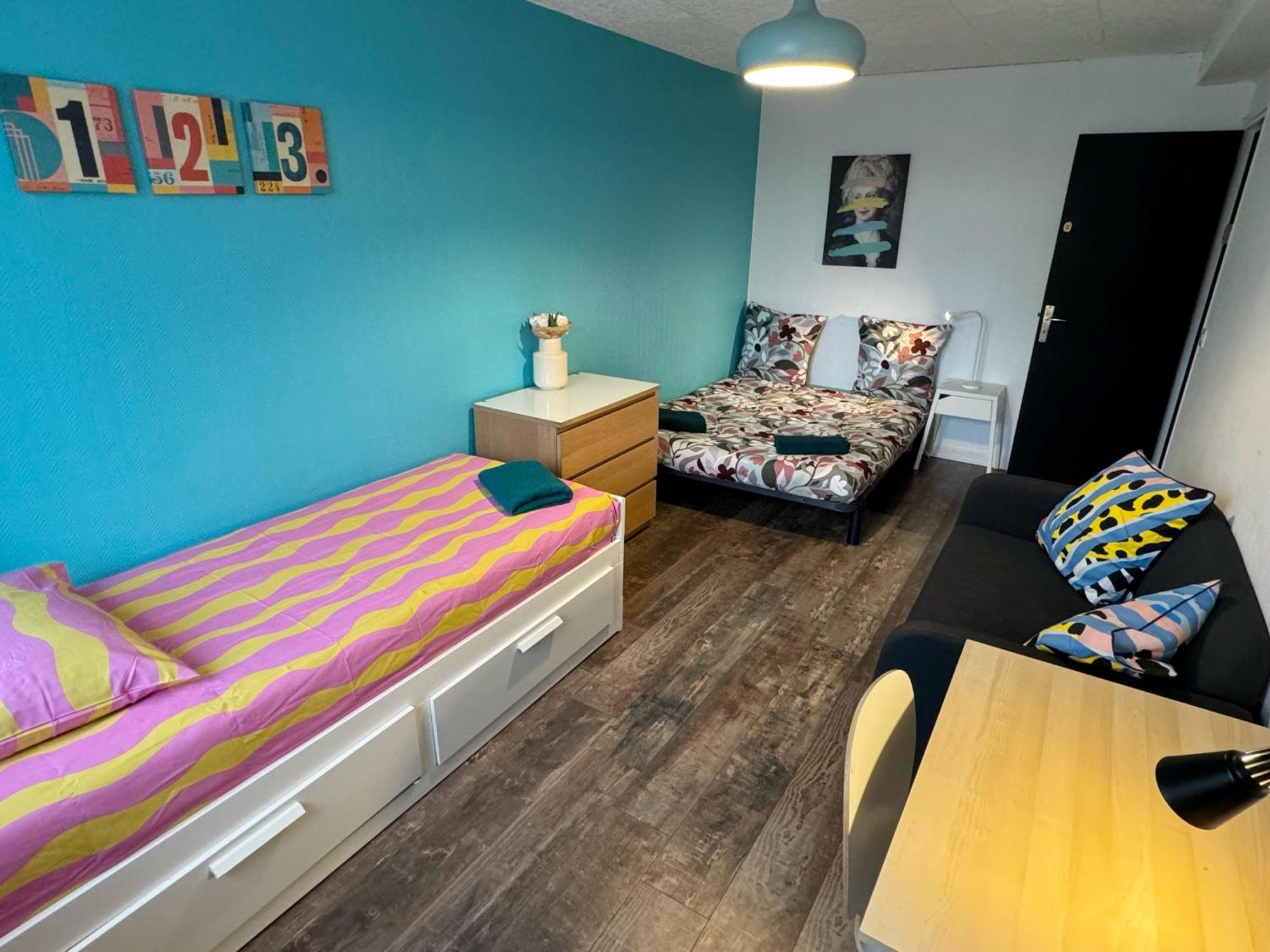 09 Chic & Cosy Grand Appart 4 Pieces 75M2 Hypercentre Wifi Smart Tv Netflix Saint-Etienne  Zewnętrze zdjęcie